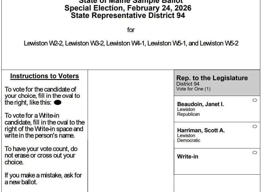 Beaudoin and Harriman to Face Off in Special House Election